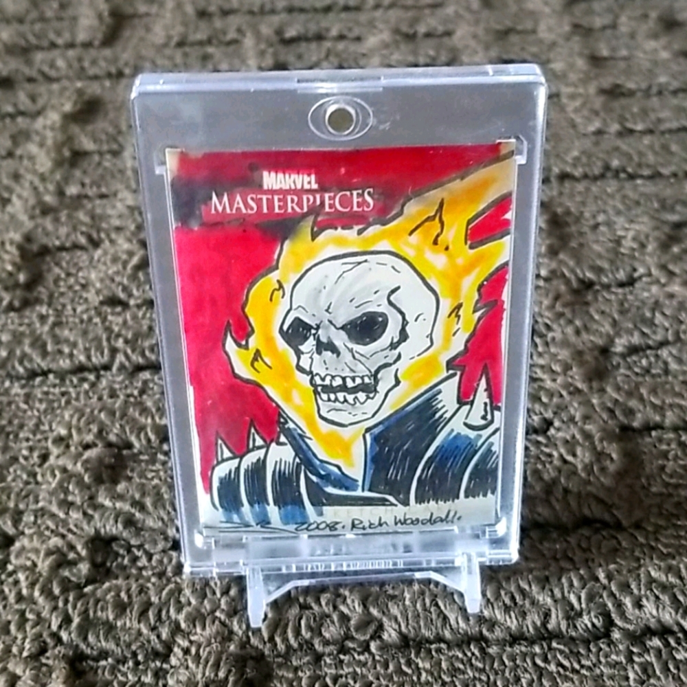 2008 Marvel Masterpieces hand-drawn Marvel Art.